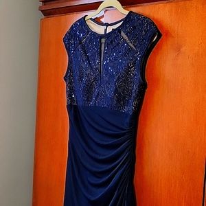 Betsy and Adam dress size 10 navy